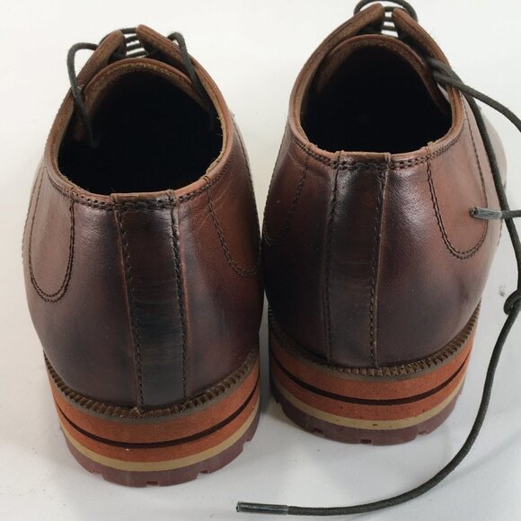 Moral Code The Mayson Brown Leather Oxford Shoes Size 8.5M  NEW main image 4